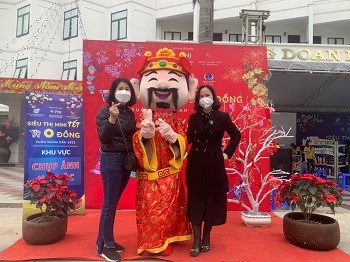 Siêu thi mini Tết 0 đồng - Hỗ trợ người lao động đón Tết Nguyên đán Nhâm Dần 2022